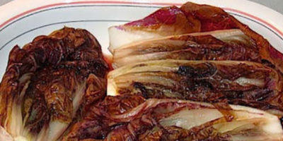 Buono questo radicchio rosso brasato in padella