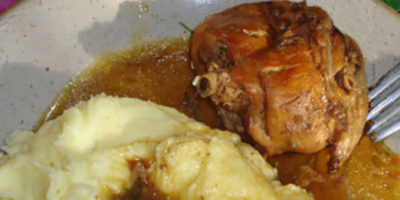 coniglio al vino rosso