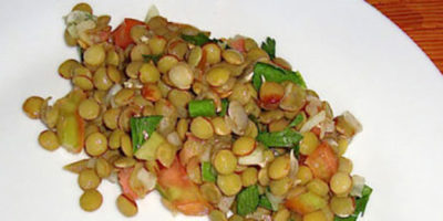 insalata di lenticchie