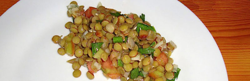 insalata di lenticchie