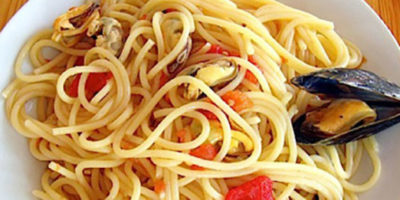 spaghetti con cozze