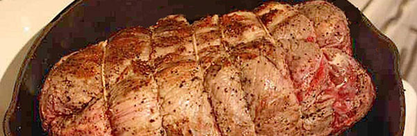 Lapreparazione e la cottura dell'arrosto di vitello