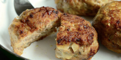 Polpette di carne macinata e tofu