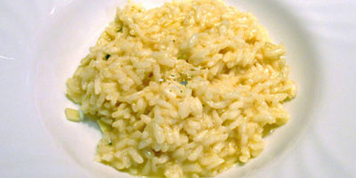 Ecco il mio risotto