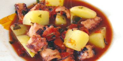 Polpo in umido