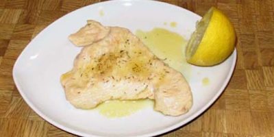 fettine di pollo al limone