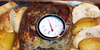 Roast beef intero con patate