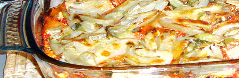 Ecco le lasagne ai finocchi