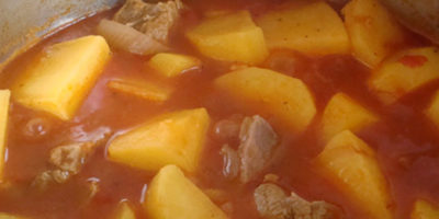 spezzatino in umido con patate