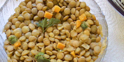 Lenticchie in insalata