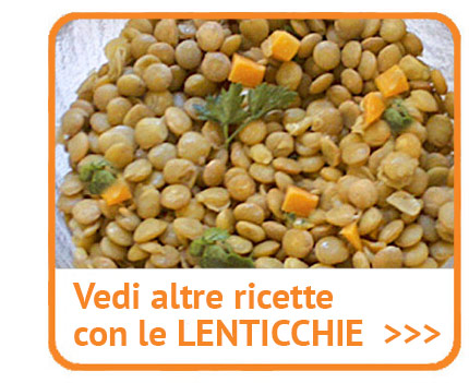 Altri piatti cone le lenticchie.