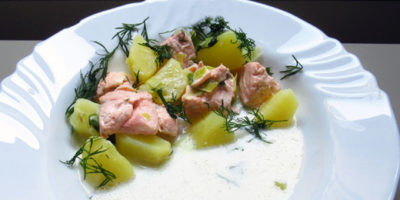 Ecco la zuppa di salmone