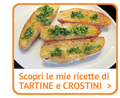 Ecco le tartine fatte da me.